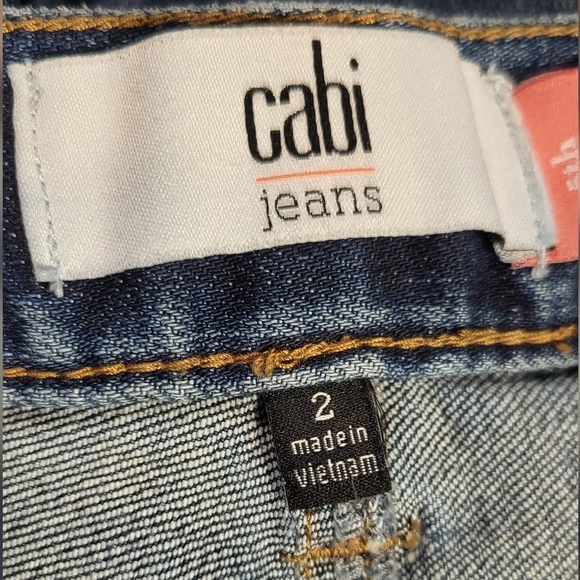 The Cabi 5th Avenue Jean has a slim fit with a gentle flare at the hemlines. - Picture 6 of 6